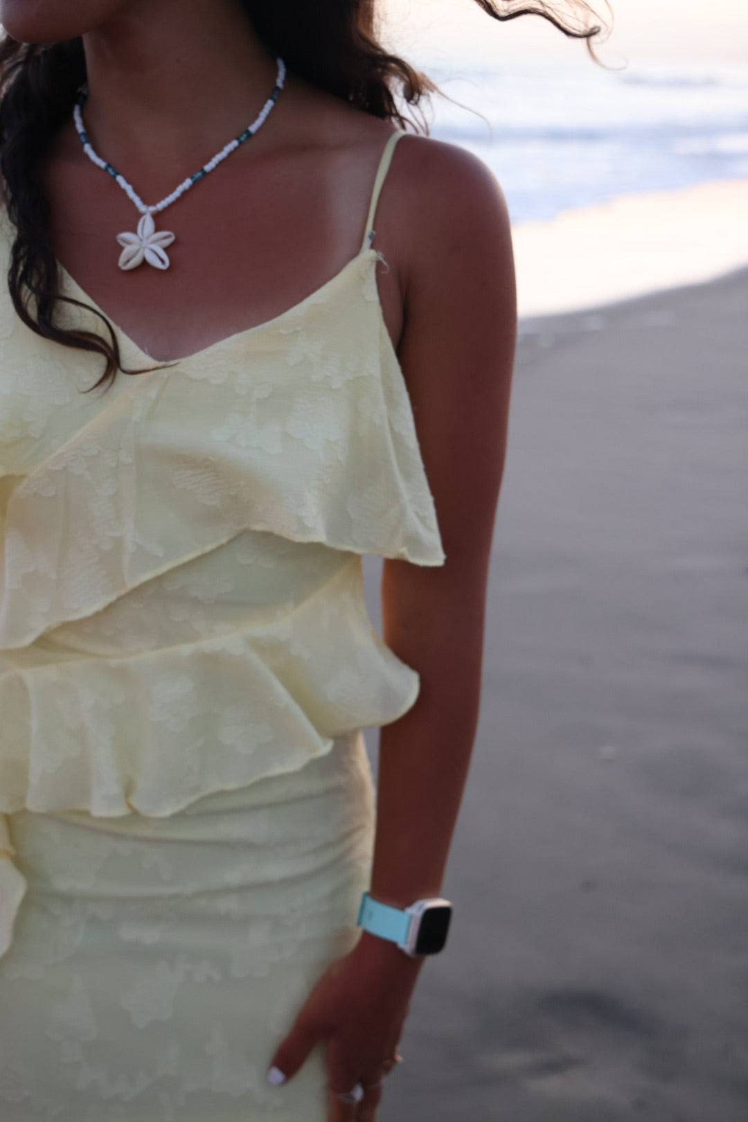 Starfish shell necklace