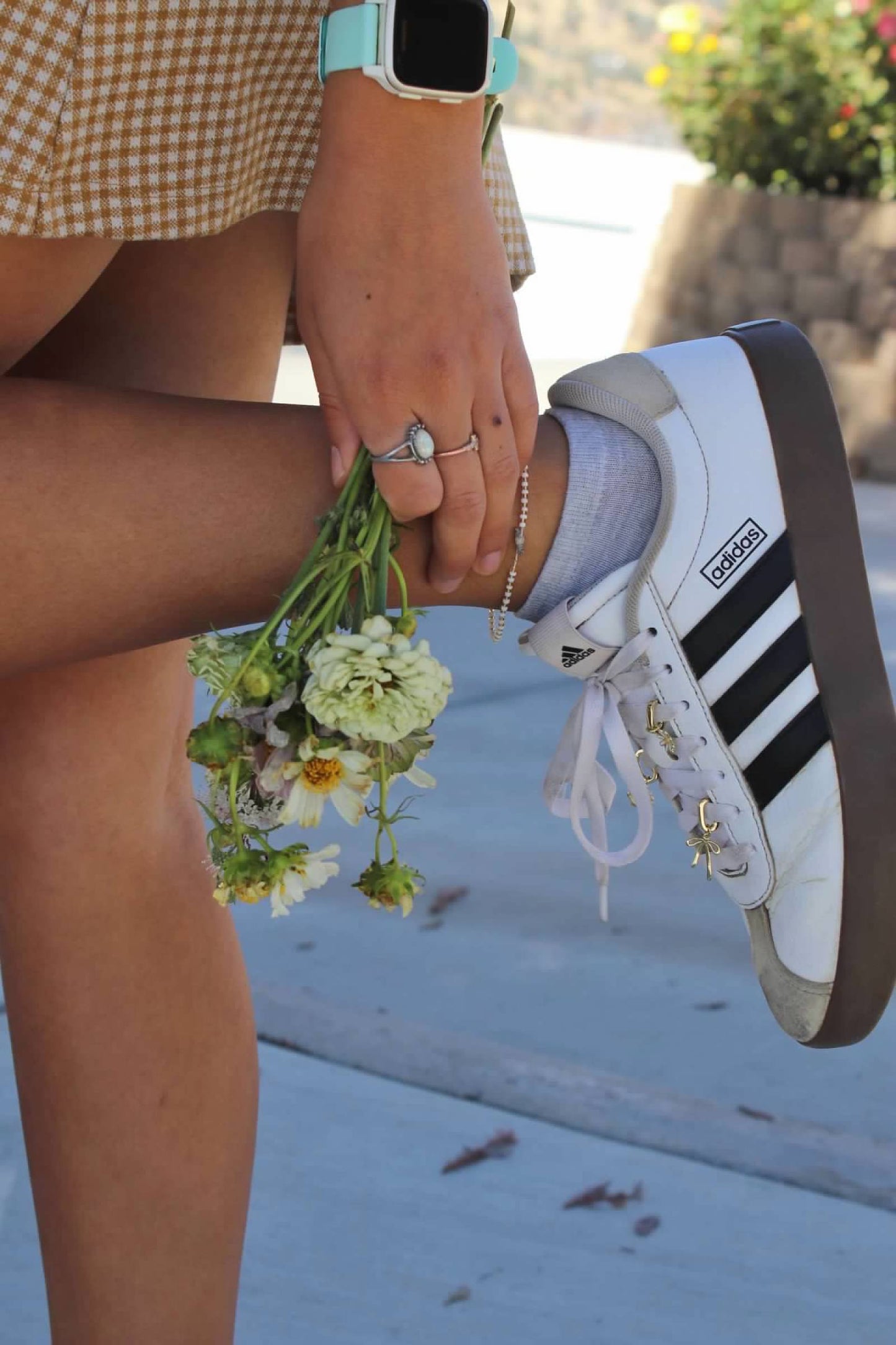 Bow shoe charm