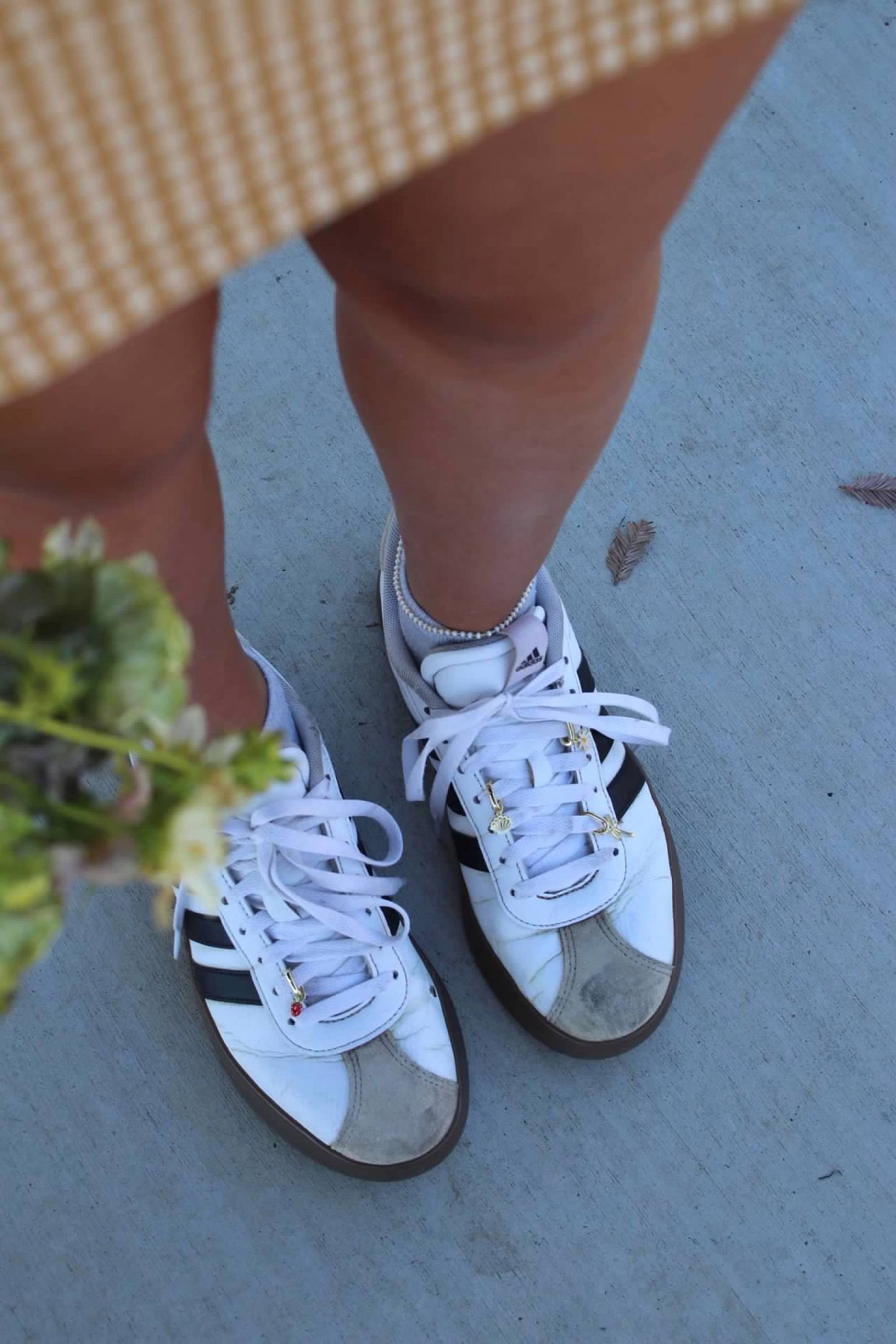Strawberry shoe charm
