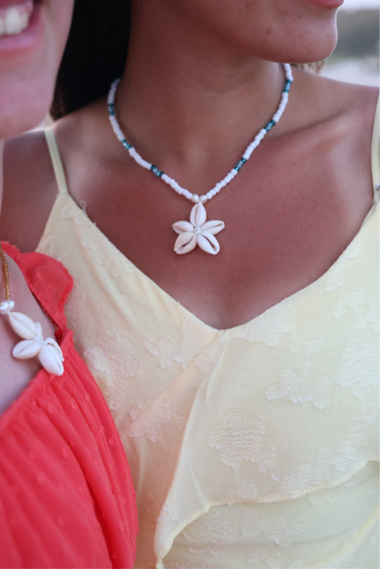 Starfish shell necklace