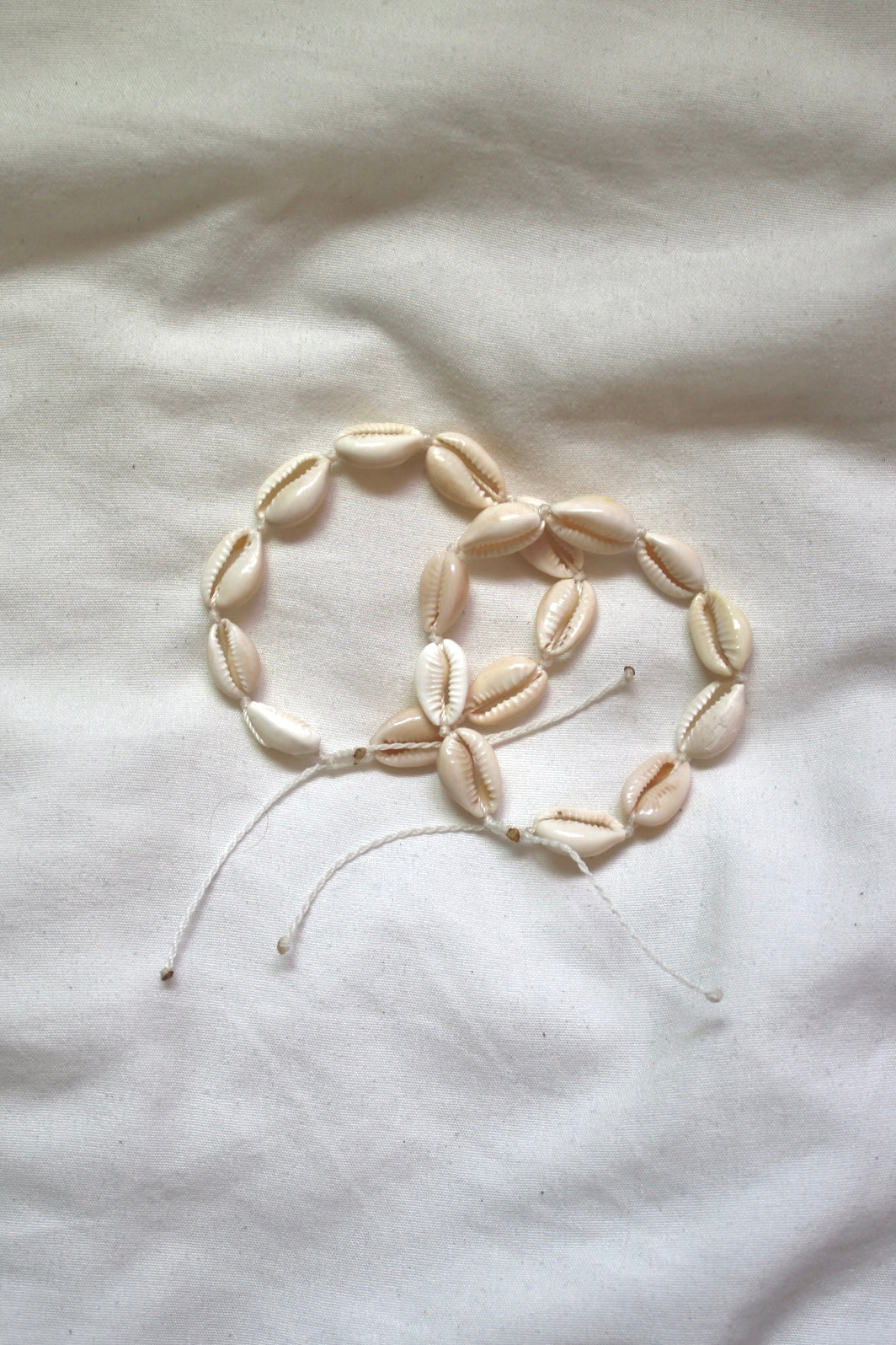 Cowrie shell bracelet